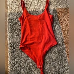 Forever 21 Red bodysuit